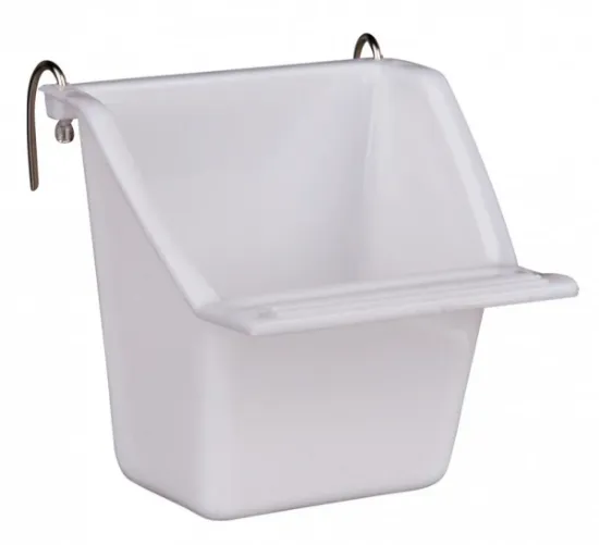 Снимка на Trixie Hanging Bowls with Wire Holder, Plastic - хранилка за птици 200 мл 11 × 9 см
