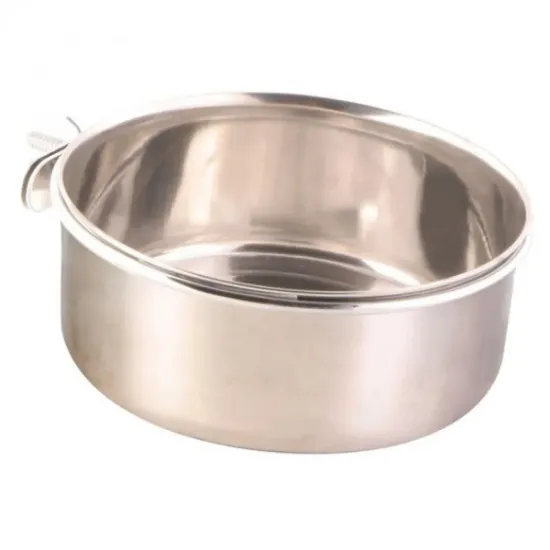 Снимка на Trixie Stainless Steel Bird Bowll - Метална хранилка за птици 600 мл