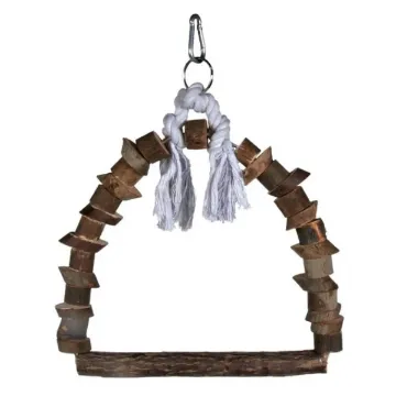 Показвай детайлите за Trixie Wooden Swing - Люлка за птици 22 х 29 см 1 - MyPetShop.bg Снимка на Trixie Wooden Swing - Люлка за птици 22 х 29 см 1