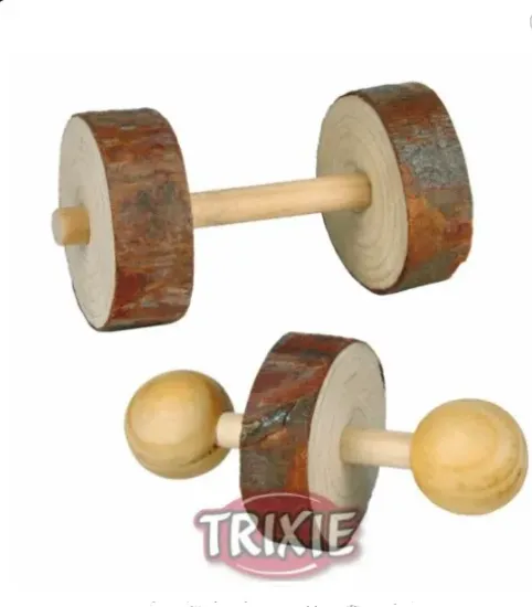 Снимка на Trixie Dumbell Toy - Играчка за гризачи Комплект Гири