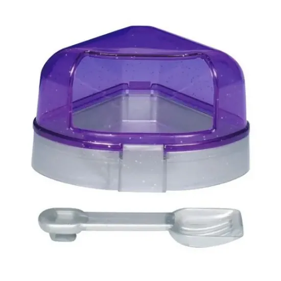 Снимка на Trixie Corner Toilet with Roof - Закрита тоалетна за дребни гризачи 14 х 8 х 11 см
