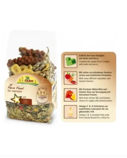 Снимка на JR Farm - Пълноценна и любима храна за хамстери - 500 гр