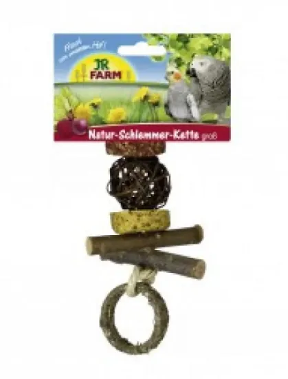 Снимка на JR Farm - Естествена гурме нишка ,забавление и хапки за всички декоративни птици - 100 гр.