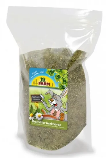 Снимка на JR Farm - Лечебна каша за мини зайци и морски свинчета - 200 гр.
