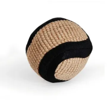 Показвай детайлите за Camon Топка в юта - тежка играчка за дресировка - 7 см Снимка на Camon Топка в юта - тежка играчка за дресировка - 7 см