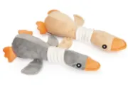 Снимка на Camon Goose toy with squeaker - плюшена играчка за куче патица със звук 29 см. 2