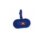 Снимка на Camon - Контейнер за WC пликчета 6.5 см - тъмно сини -10 пликчета х20см 1