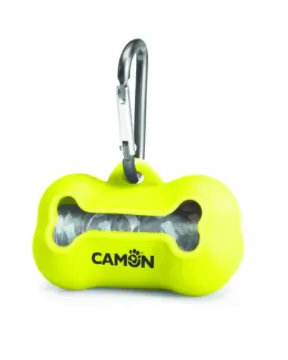 Показвай детайлите за Camon Bags Dispenser in Silicone - Контейнер,диспенсър за WC пликчета Силикон - жълт Снимка на Camon Bags Dispenser in Silicone - Контейнер,диспенсър за WC пликчета Силикон - жълт