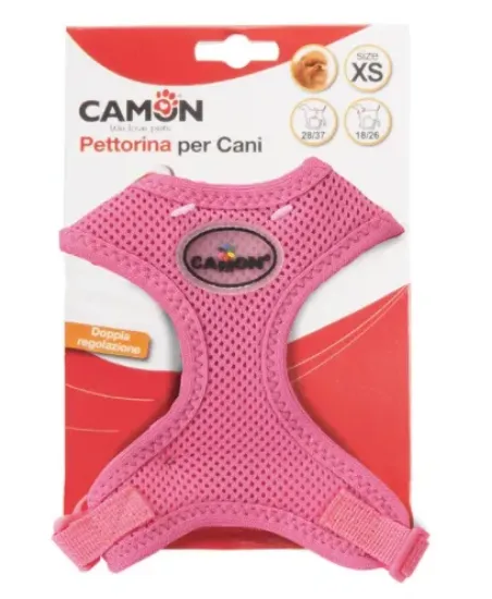 Снимка на Camon Pettorina ROSA - Нагръдник за кучета размер S - розов