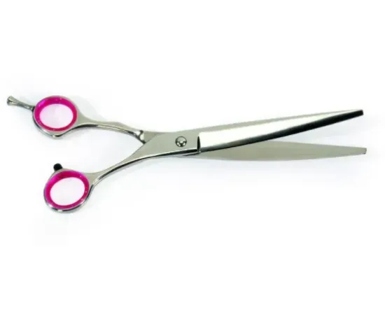 Снимка на Camon Entrée curved scissors - Професионална извита ножица за домашни любимци 21 см