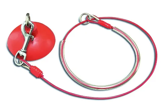 Снимка на Camon Professional steel leash - Професионален повод , каишка за груминг - 100 см