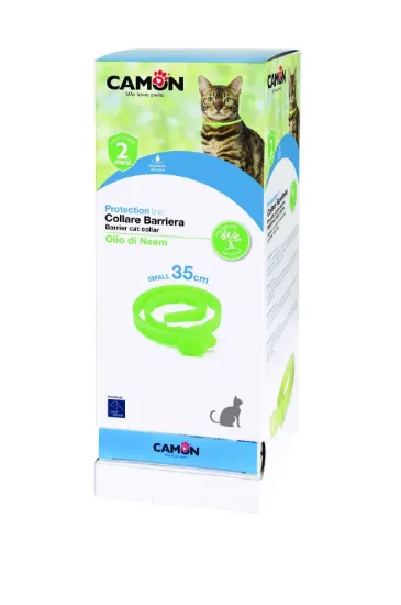 Снимка на Camon Ormenaturali Barrier collar with neem oil for cats- противопаразитна каишка с нимово масло за котки 35 см.