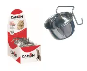 Снимка на Camon Bowl with hook - метална купичка за храна за гризачи 300 мл. 2