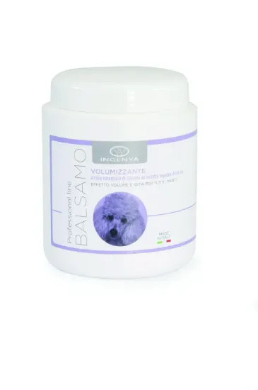 Снимка на Camon Volumizing cream - Обемващ крем с етерично масло за кучета от хвойна и растителен екстракт от жълт кантарион 1л.