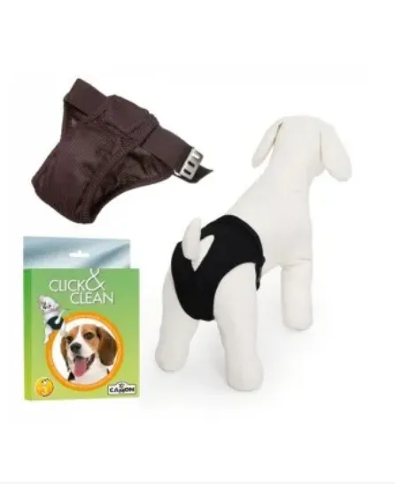 Снимка на Camon Cotton dog pants 4XL - предпазни гащи за разгонени женски кучета с талия до 65 см