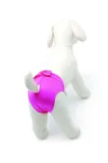 Снимка на Camon Microfiber Dog Pants with Bow - бански/ хигиенни гащи за разгонени женски кучета, микрофибър розови 34 см. 2