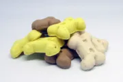 Снимка на Antos micro bones Vanilla-Кучешко лакомство бисквити микро кокалчета ванилия, 2 броя х 1 кг. плик 2