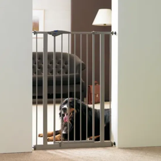 Снимка на Savic Dog Barrier - Преграда за кучета, метална бариера за врата 107 см.