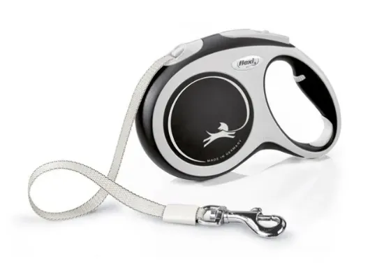 Снимка на Flexi Comfort XS Mini- Автоматичен повод за кучета 3м лента, до 12кг, черно