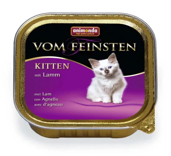 Снимка на Animonda von feinsten kitten lamb - Пастет с агнешко месо,за котенца от 1 до 12 месеца, 6 броя х 100 гр.