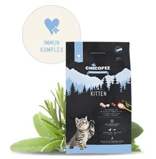 Снимка на Chicopee Holistic Nature Line Kitten-Храна за котки до 12 месеца с пилешко месо, 8кг