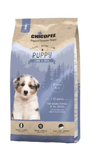 Снимка на Chicopee Classic Nature Puppy-Храна за кучета под 12 месеца с агне и ориз 2кг.