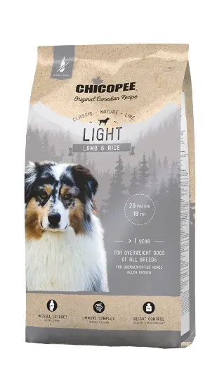 Снимка на Chicopee Classic Nature Light-Храна за кучета при наднормено тегло с агне и ориз, 2кг