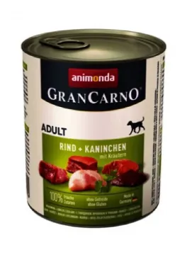 Показвай детайлите за Animonda Gran Carno Adult -Консервирана храна за израснали кучета с говеждо и патешки сърца, 400 гр Снимка на Animonda Gran Carno Adult -Консервирана храна за израснали кучета с говеждо и патешки сърца, 400 гр