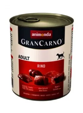 Показвай детайлите за Animonda Gran Carno Adult - Консервирана храна за израснали кучета с чисто телешко месо, 800 гр Снимка на Animonda Gran Carno Adult - Консервирана храна за израснали кучета с чисто телешко месо, 800 гр