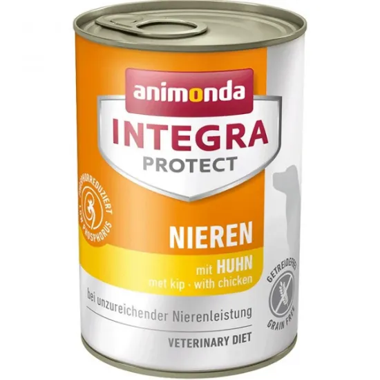 Снимка на Animonda integra protect renal chicken -Храна за кучета с бъбречна недостатъчност с пилешко месо, 2 броя х 400 гр.