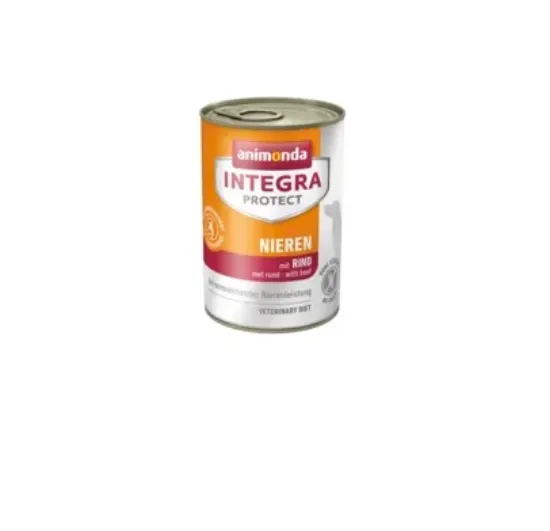 Снимка на Animonda integra protect renal beef - Храна за кучета с бъбречна недостатъчност с говеждо месо, 2 броя х 400 гр.