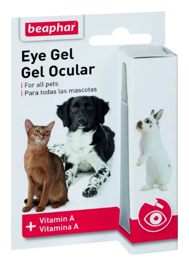 Снимка на Beaphar Eye Gel - Овлажняващ и витализиращ гел за очи за домашни любимци 5 мл.