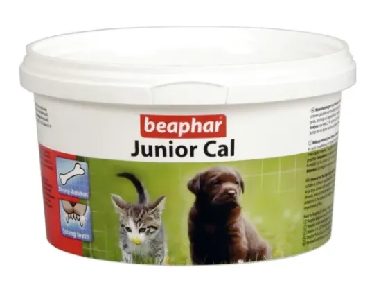 Снимка на Beaphar Junior Cal - Калций на прах за кученца и котенца, 200 гр.