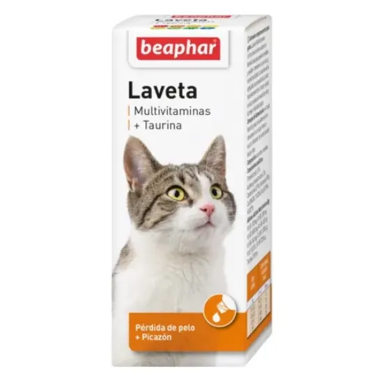 Снимка на Beaphar Laveta Taurine - Витаминни капки за котки 50 мл.
