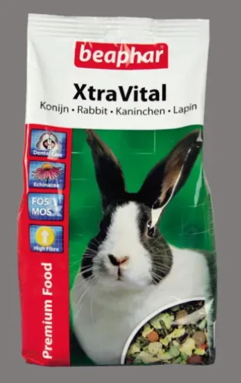 Снимка на Beaphar Xtra Vital- Пълноценна храна за зайци от най-високо качество 1 кг.