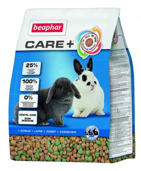 Снимка на Beaphar Care+ Super Premium-Премиум храна за зайци 10 кг.