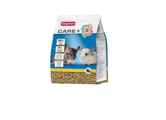 Снимка на Beaphar Care + Super Premium - Супер премиум храна за чинчила 1.5 кг.
