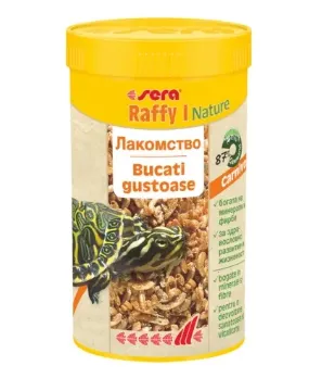 Показвай детайлите за Sera Rafi I Nature - Основна храна за костенурки 250 мл. 1 - MyPetShop.bg Снимка на Sera Rafi I Nature - Основна храна за костенурки 250 мл. 1