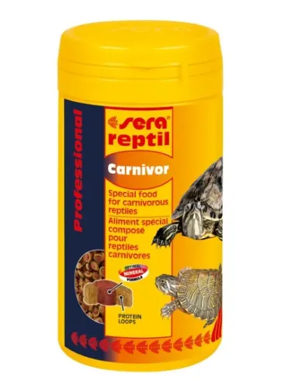 Снимка на Sera Reptil Professional Carnivor-Храна за костенурки и други месоядни влечуги 100 мл.