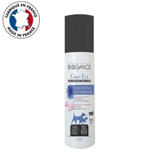 Снимка на Biogance Clean Eyes-Лосион за очи за кучета и котки 100 мл.