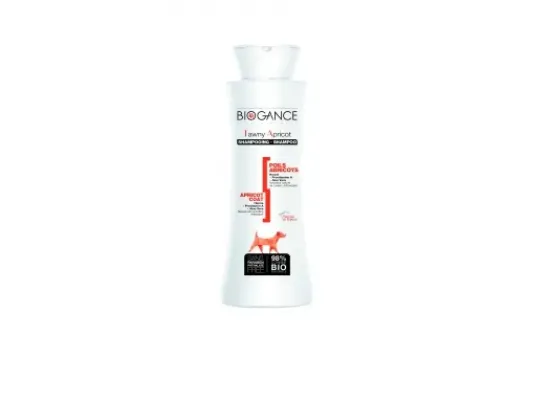 Снимка на Biogance Twany apricot shampoo - Шампоан за кучета с оранжева и кафява козина 250 мл.