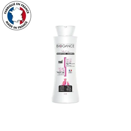 Снимка на Biogance My cat shampoo -Подхранващ котешки шампоан 250 мл.