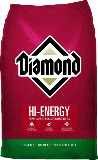 Снимка на Diamond Hi Energy Sport Dog - Суха храна за израснали и спортуващи кучета 22.8 кг.