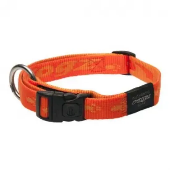 Снимка на Rogz Fancy Dress Collar Medium - Нашийник за кучета 16мм/-26-40 см. оранжев