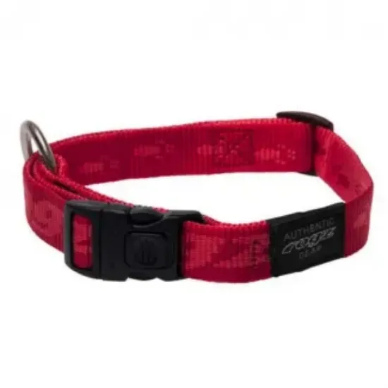 Снимка на Rogz Alpinist Collar Large - Нашийник за кучета 20мм/-34-56 см. червен