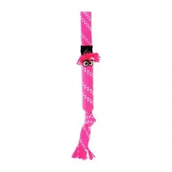 Снимка на Rogz Scrubz Medium - Кучешка играчка , въже за дърпане 44 см. розова