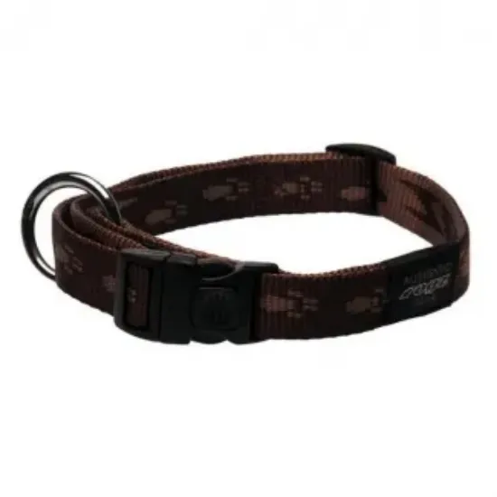 Снимка на Rogz Collar X-Large - Нашийник за кучета големи породи 25мм/-43-70 см. кафяв шоколад