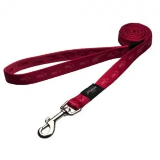 Снимка на Rogz Alpinist Fixed Lead Large - Повод за кучета 2.0 см./-1,4 м. червен