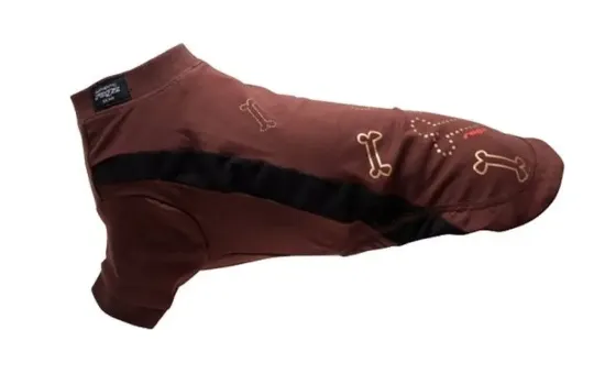Снимка на Rogz TeeSkin S - Кучешка дрешка за хладни дни 28 см. цвят - кафяв