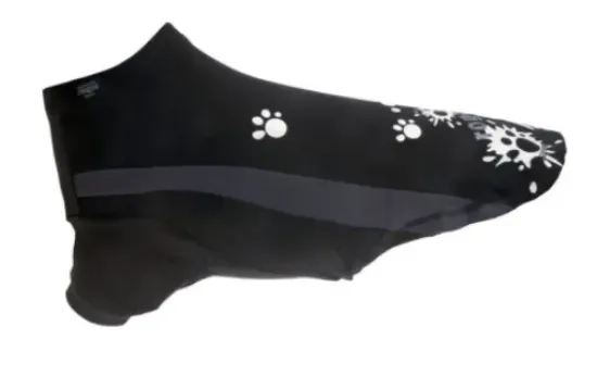 Снимка на Rogz TeeSkin Paint Paw XS - Кучешка дрешка за хладни дни 28 см. цвят - черен